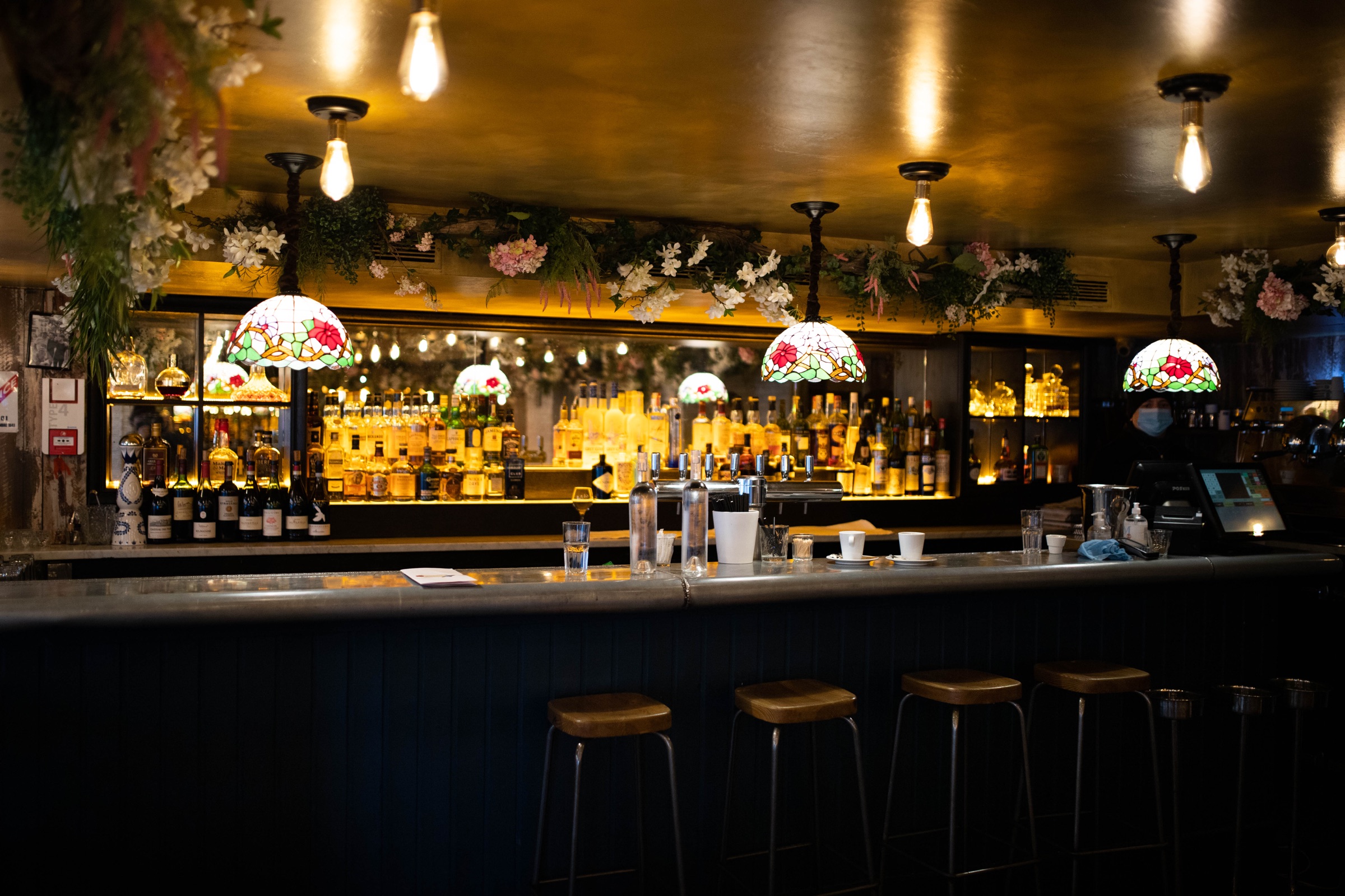 Le bar de La Commanderie