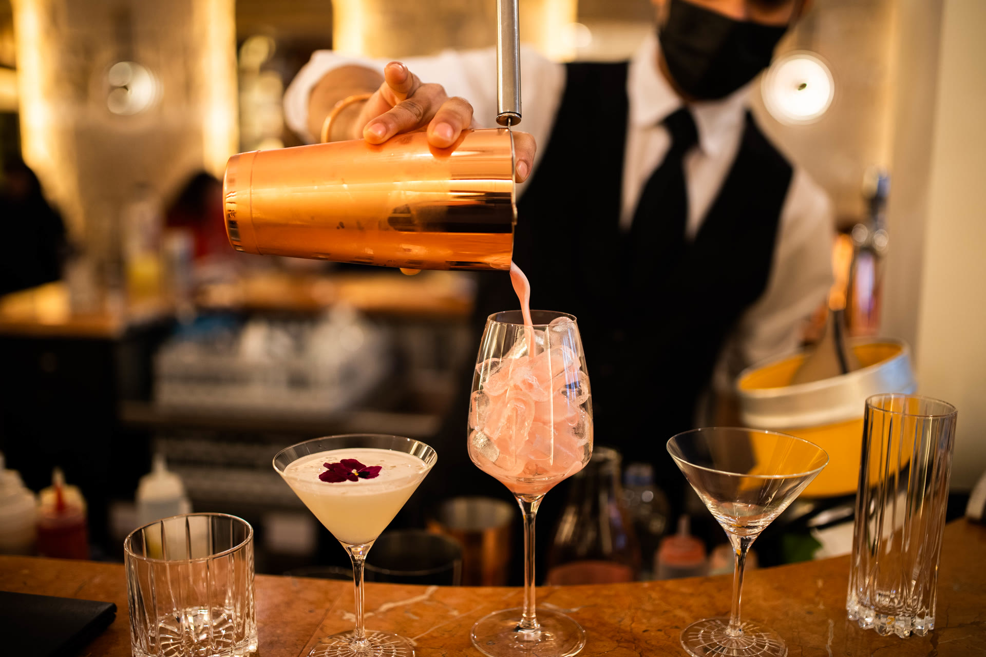 Le geste du barman