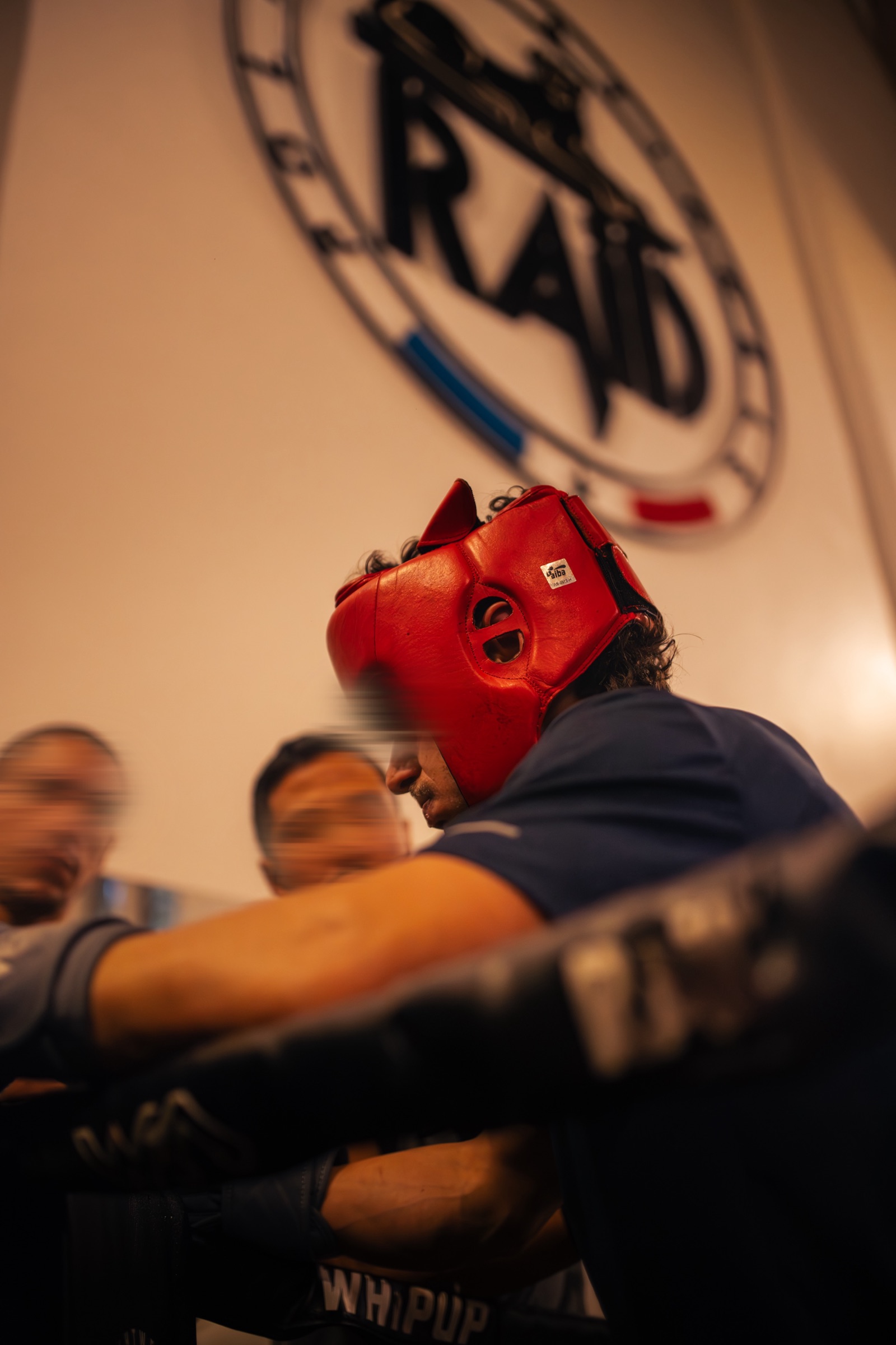 Entraînement de boxe du RAID